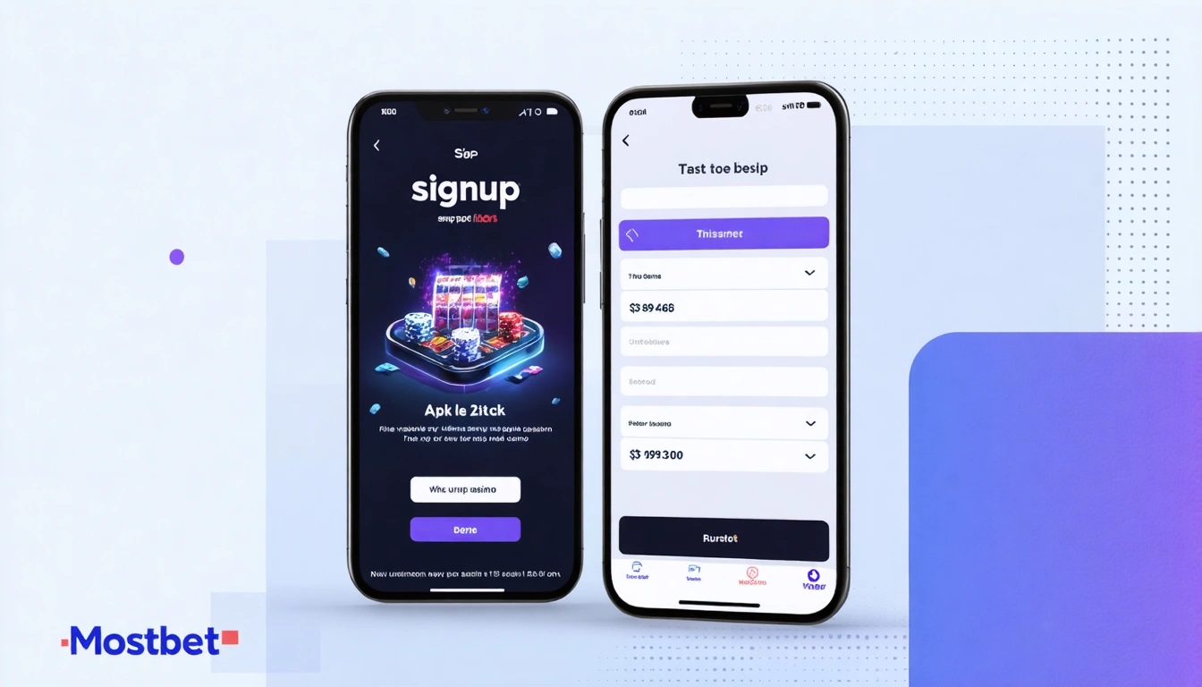 signup Mostbet